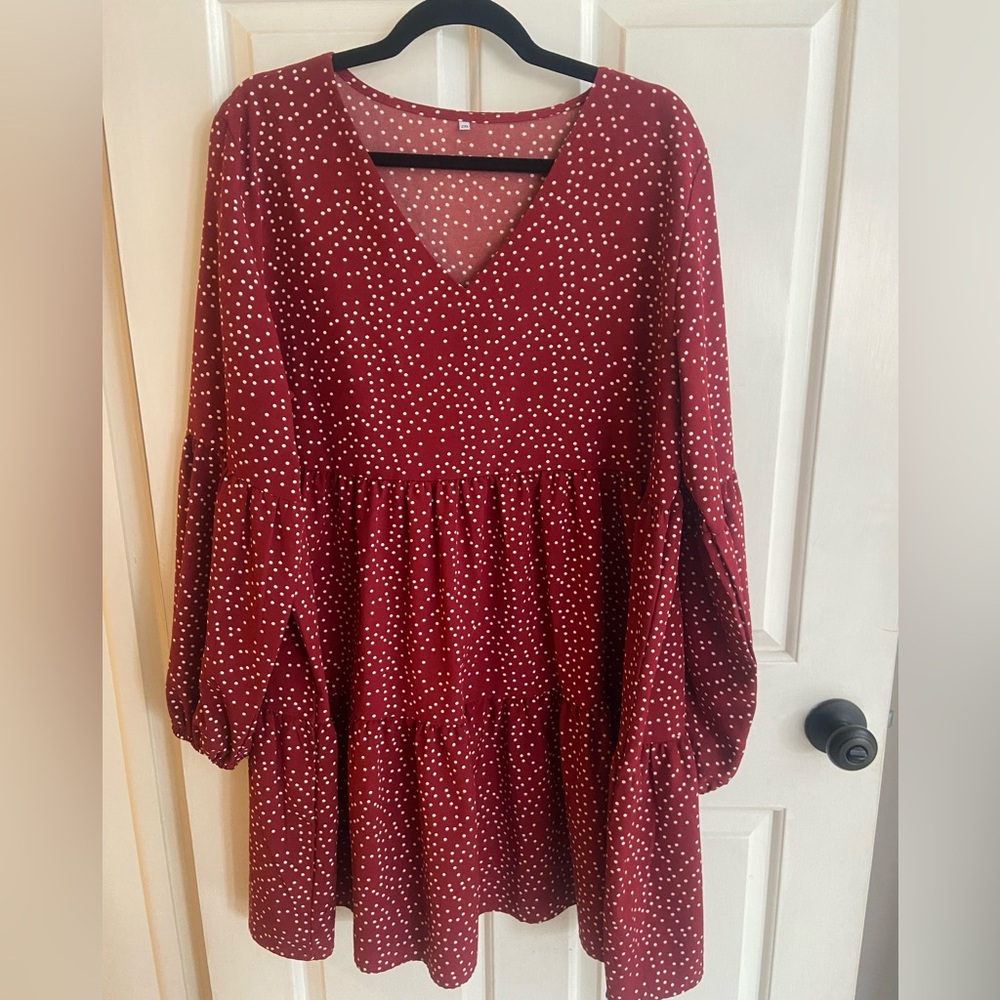 Red Polka Dot Dress